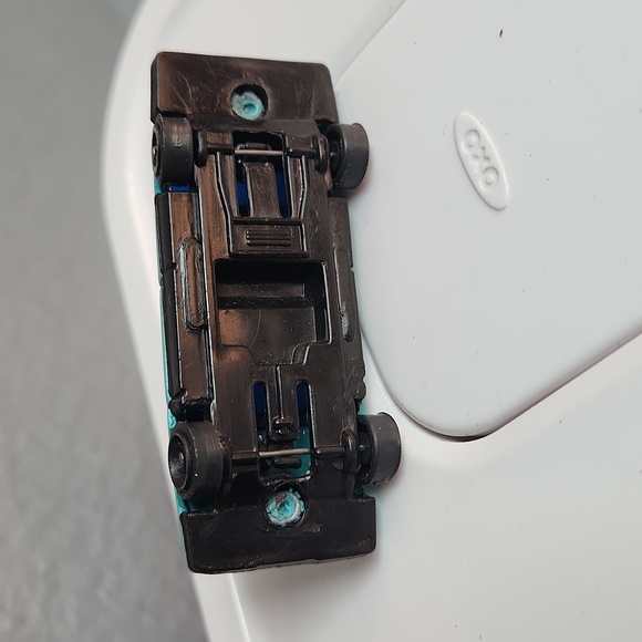 Vintage Die Cast Toy Car DT Twin Cam 87 Turquoise Blue - Picture 6 of 8